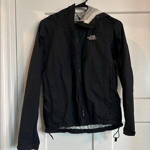 The North Face Black and Gray Hooded Jacket
